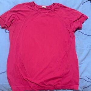 Athleta GIRL Short Sleeve Performance Tee in Bright Fuchsia